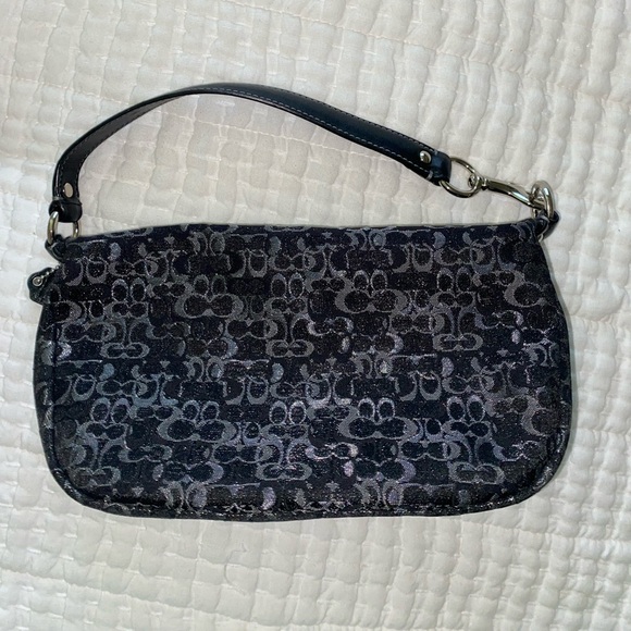 Coach Lurex Handle Pouch Purse - Picture 6 of 9